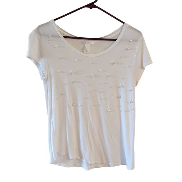 EUC H&M Pearl Shirt, S - Picture 1 of 6